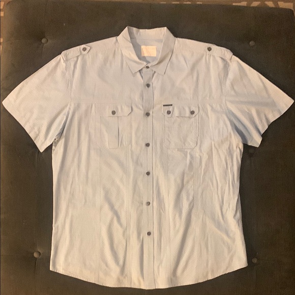 Gently used Ecko “Cut & Sew” short sleeve button up collared shirt Size XXL - Picture 1 of 6